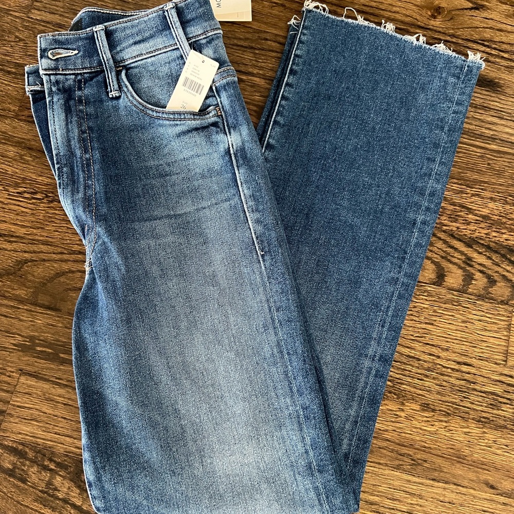 MOTHER Blue Denim Jeans